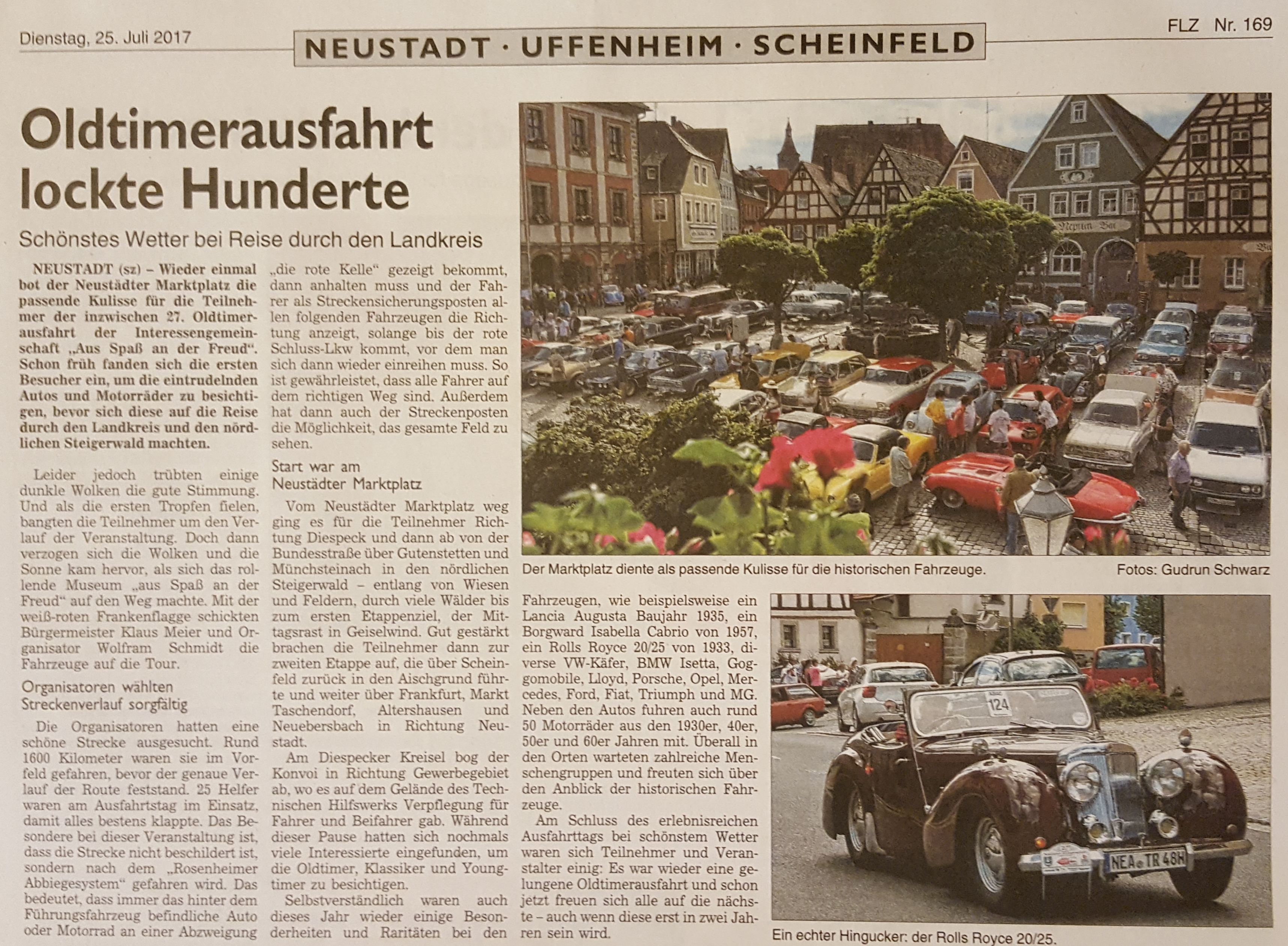Pressebericht Windsheimer Zeitung